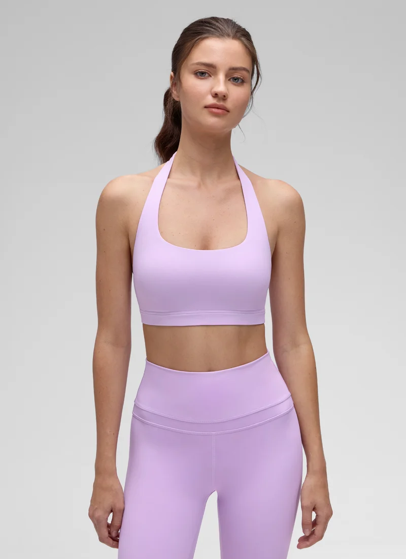 Butterluxe Scoop Neck Open Back Sports Bra