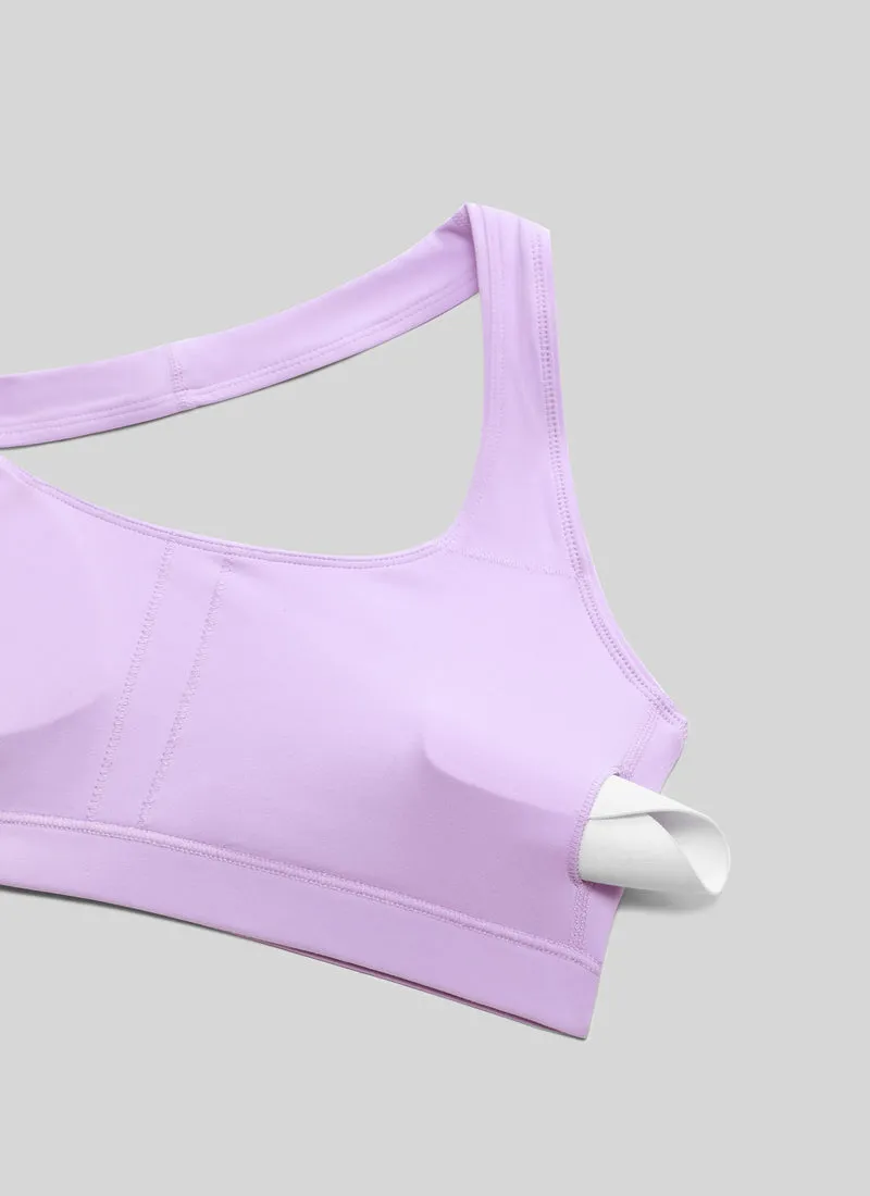 Butterluxe Scoop Neck Open Back Sports Bra