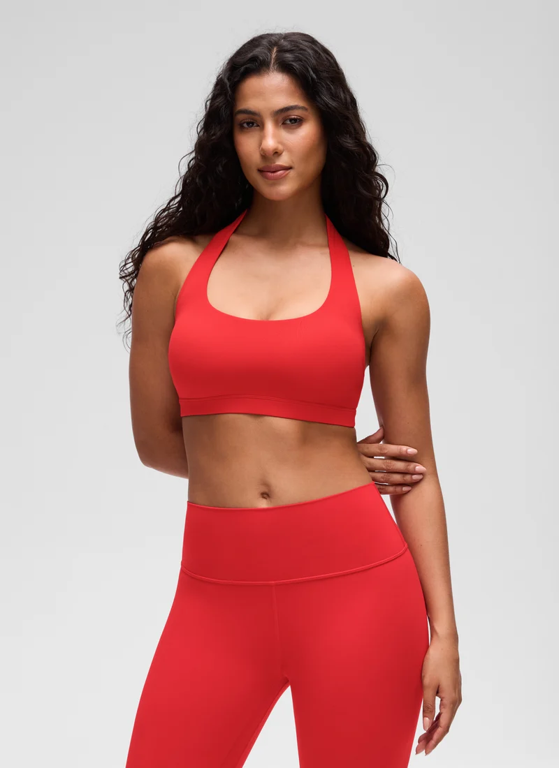 Butterluxe Scoop Neck Open Back Sports Bra