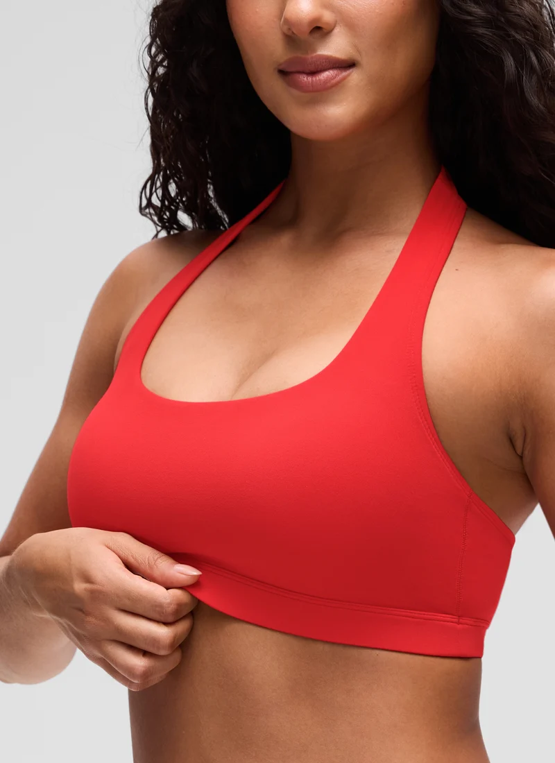 Butterluxe Scoop Neck Open Back Sports Bra