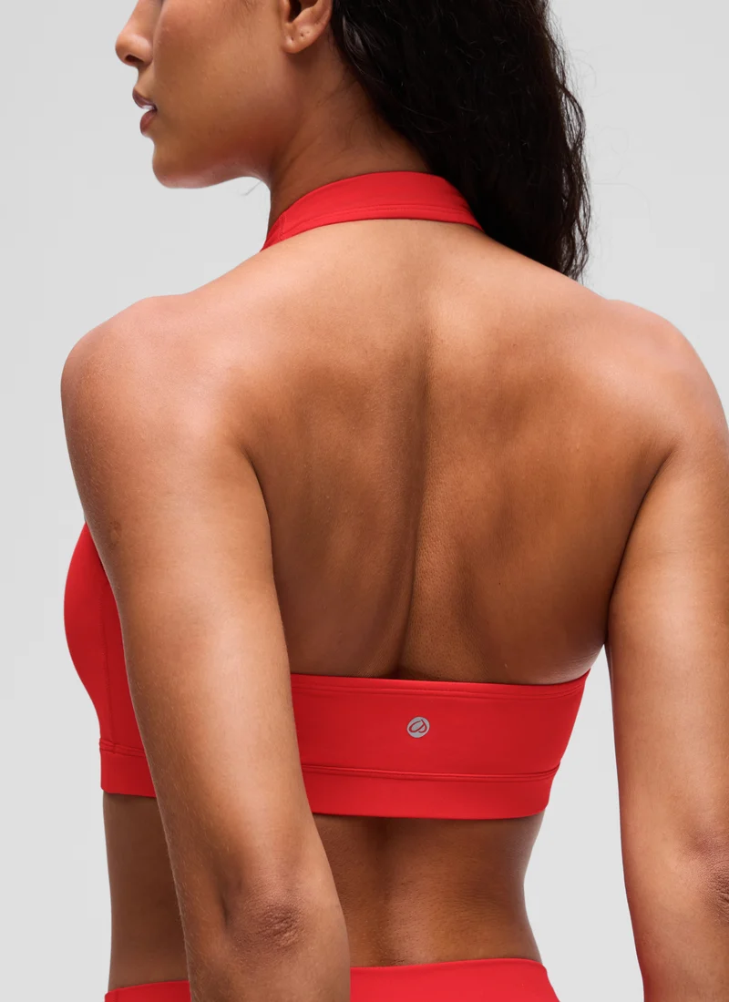 Butterluxe Scoop Neck Open Back Sports Bra