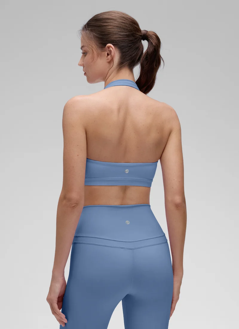 Butterluxe Scoop Neck Open Back Sports Bra