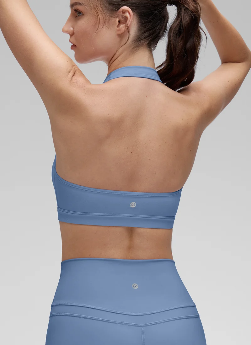 Butterluxe Scoop Neck Open Back Sports Bra