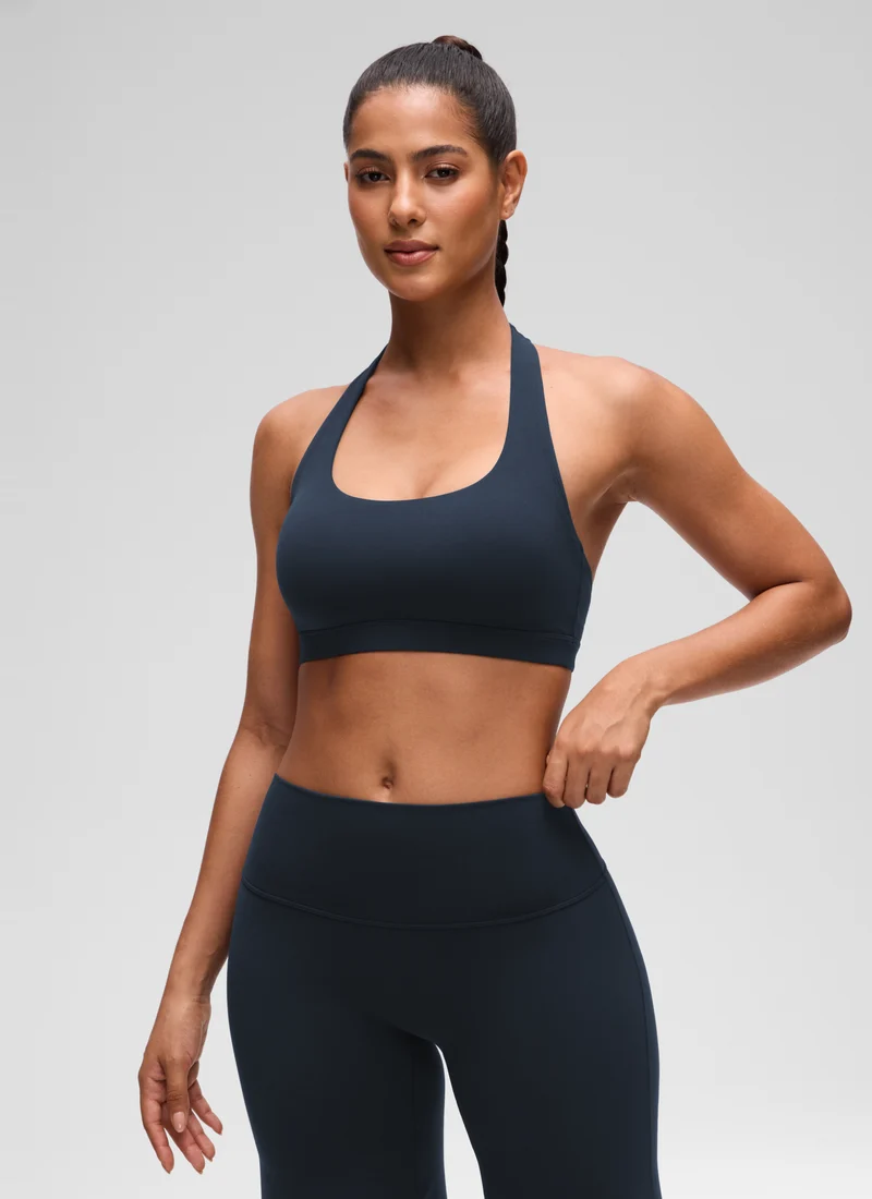 Butterluxe Scoop Neck Open Back Sports Bra