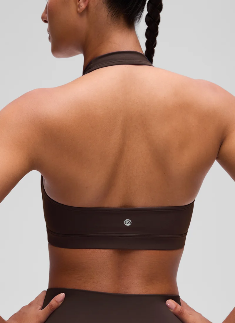 Butterluxe Scoop Neck Open Back Sports Bra