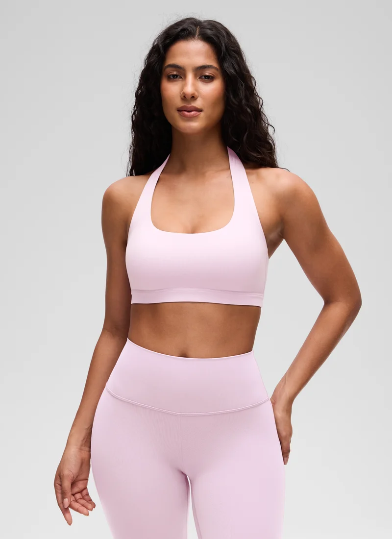 Butterluxe Scoop Neck Open Back Sports Bra