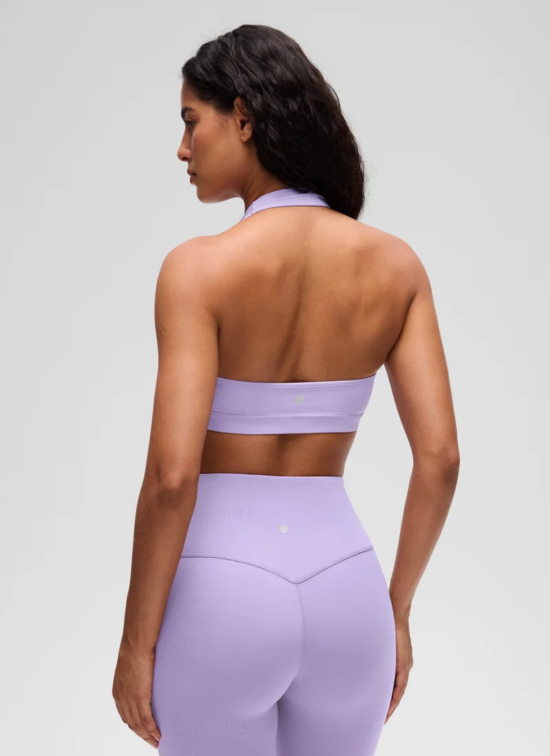 Butterluxe Scoop Neck Open Back Sports Bra