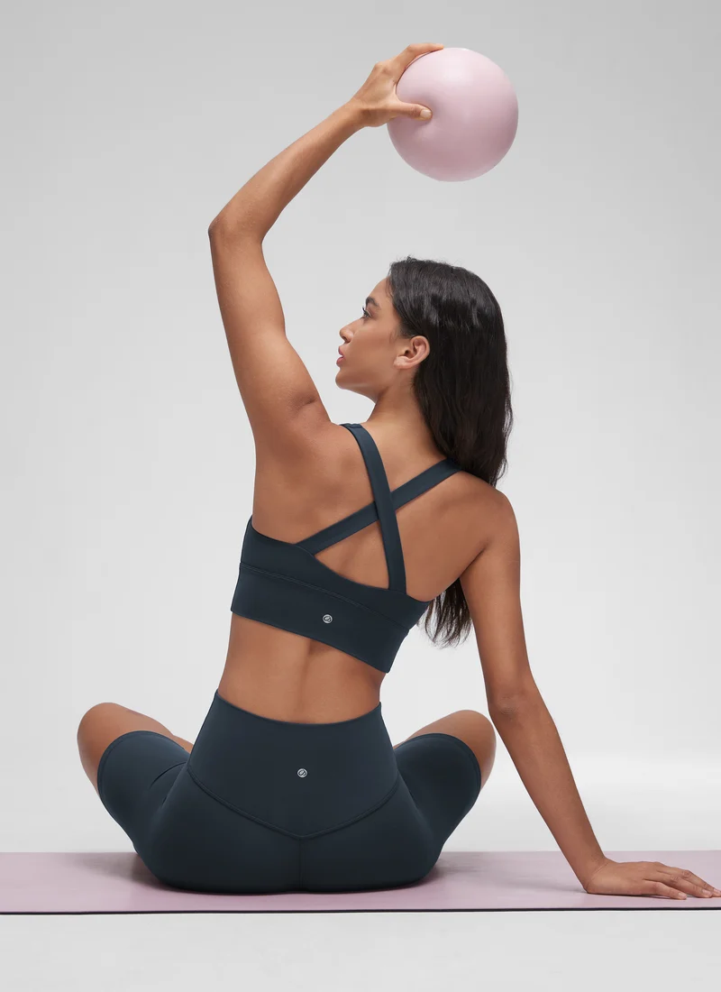 Butterluxe V Neck Ruched Longline Bras