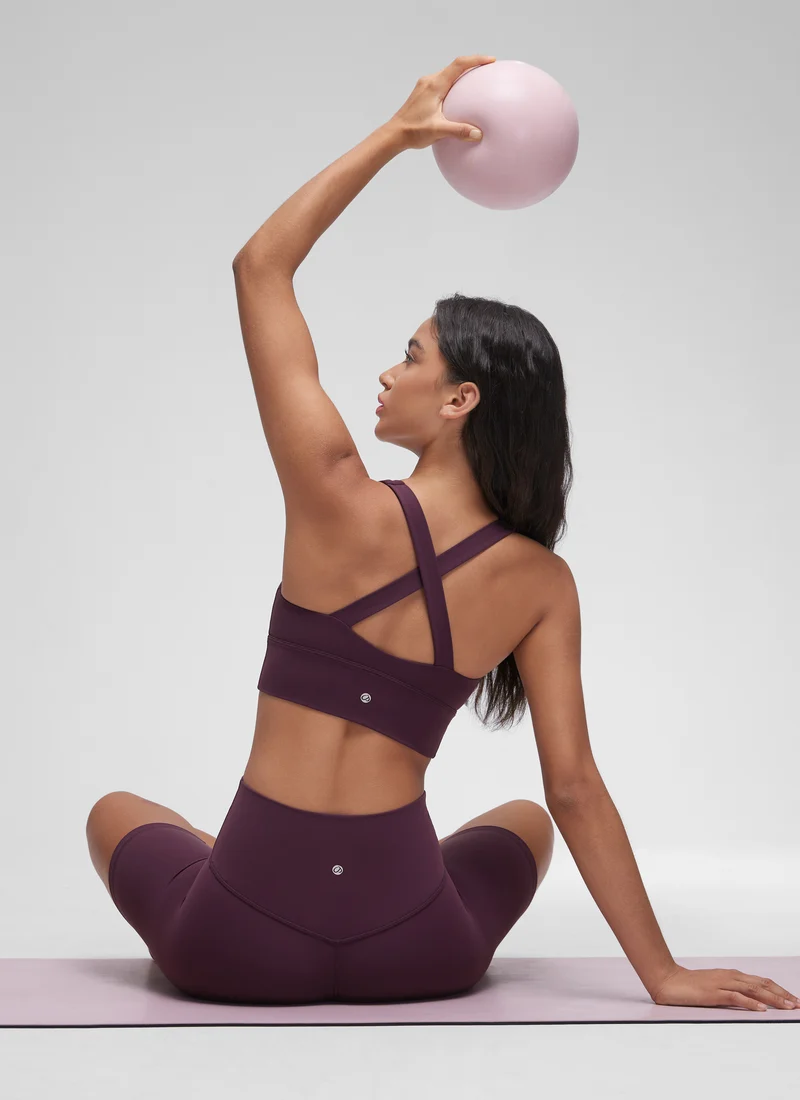 Butterluxe V Neck Ruched Longline Bras