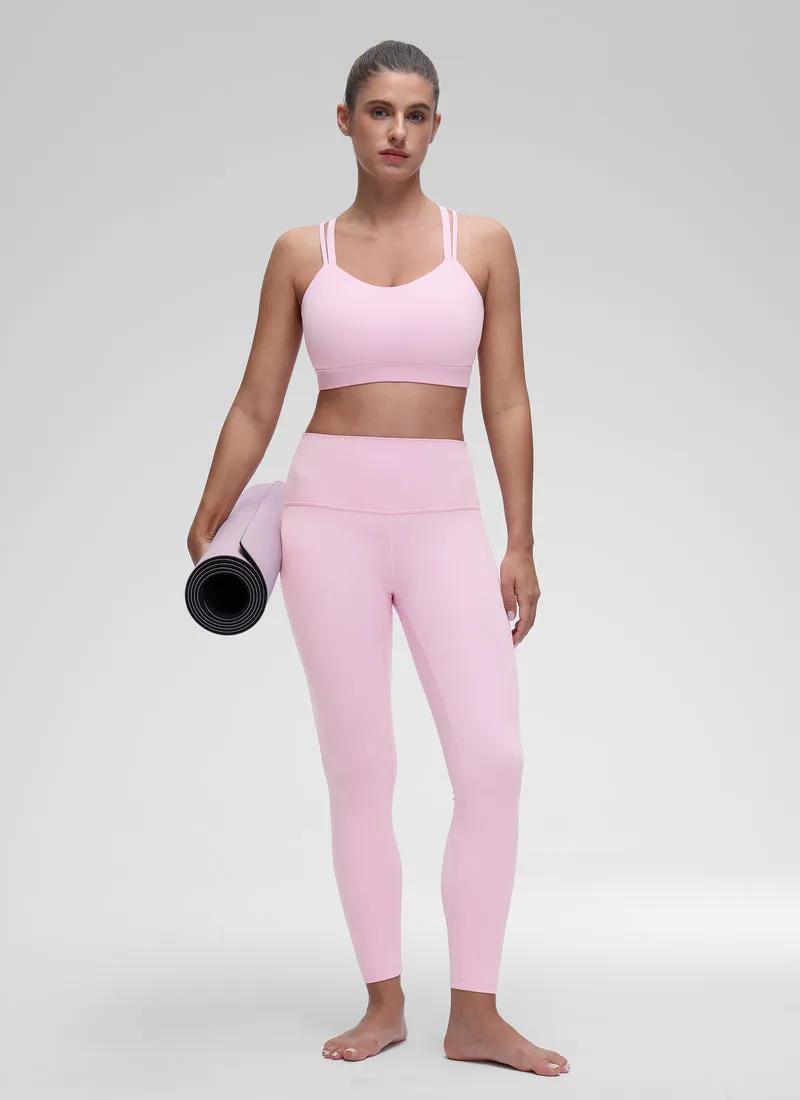 Butterluxe Mold U Neck Double Strap Sports Bra