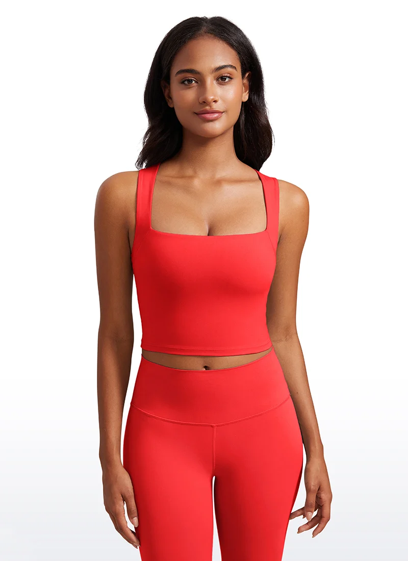 Butterluxe Built in Bra Longline Tank