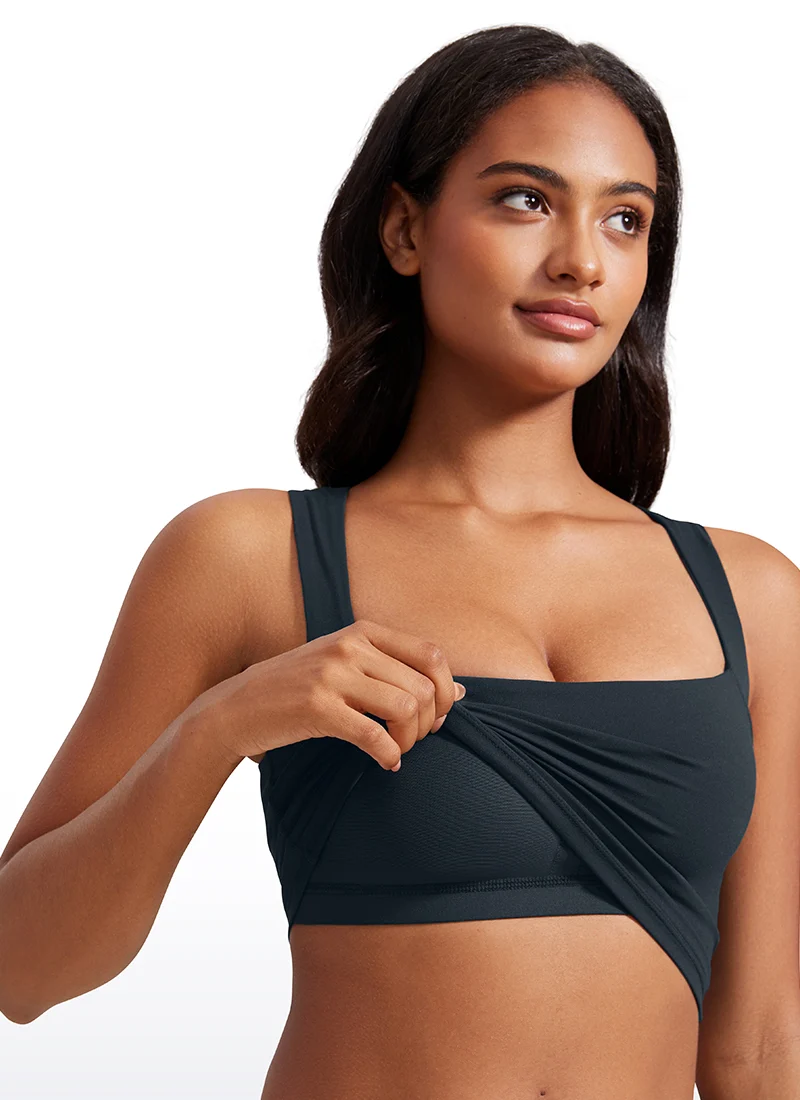 Butterluxe Built in Bra Longline Tank