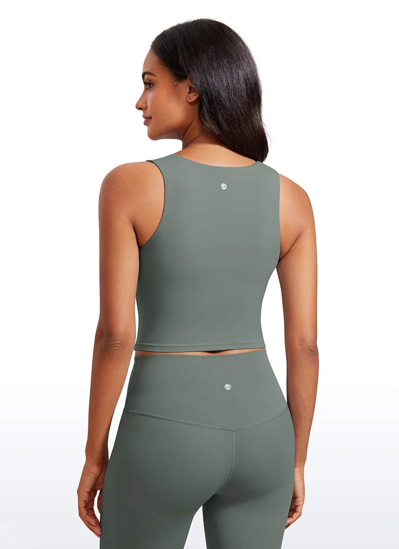 Butterluxe Built in Bra Longline Tank