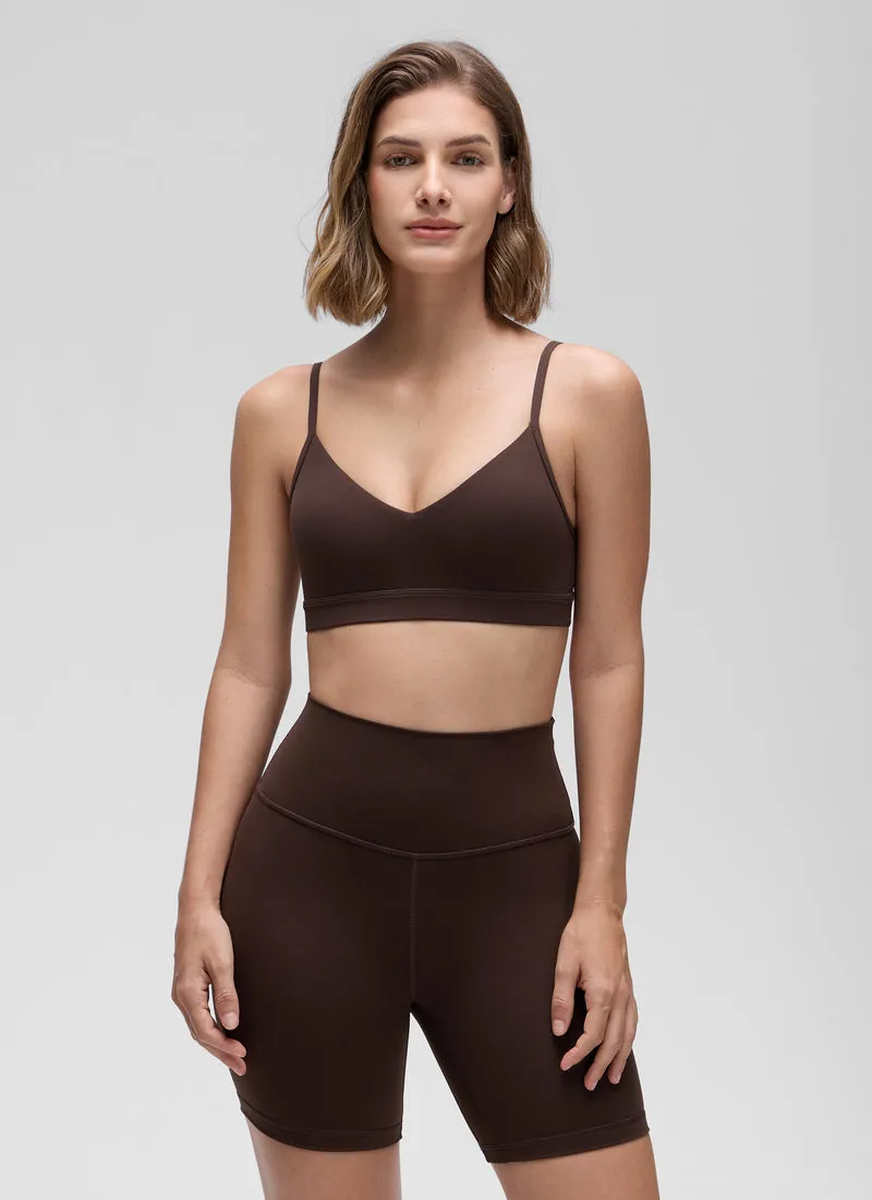 Butterluxe V Neck Spaghetti Strap Bra