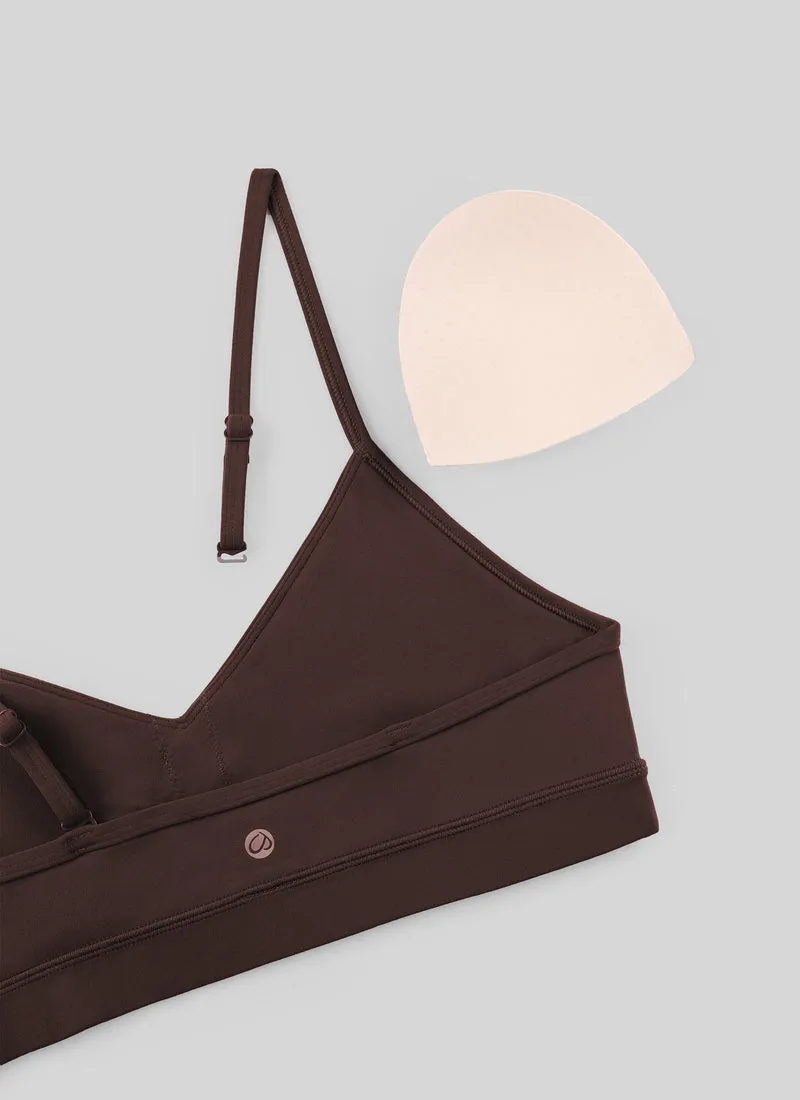 Butterluxe V Neck Spaghetti Strap Bra