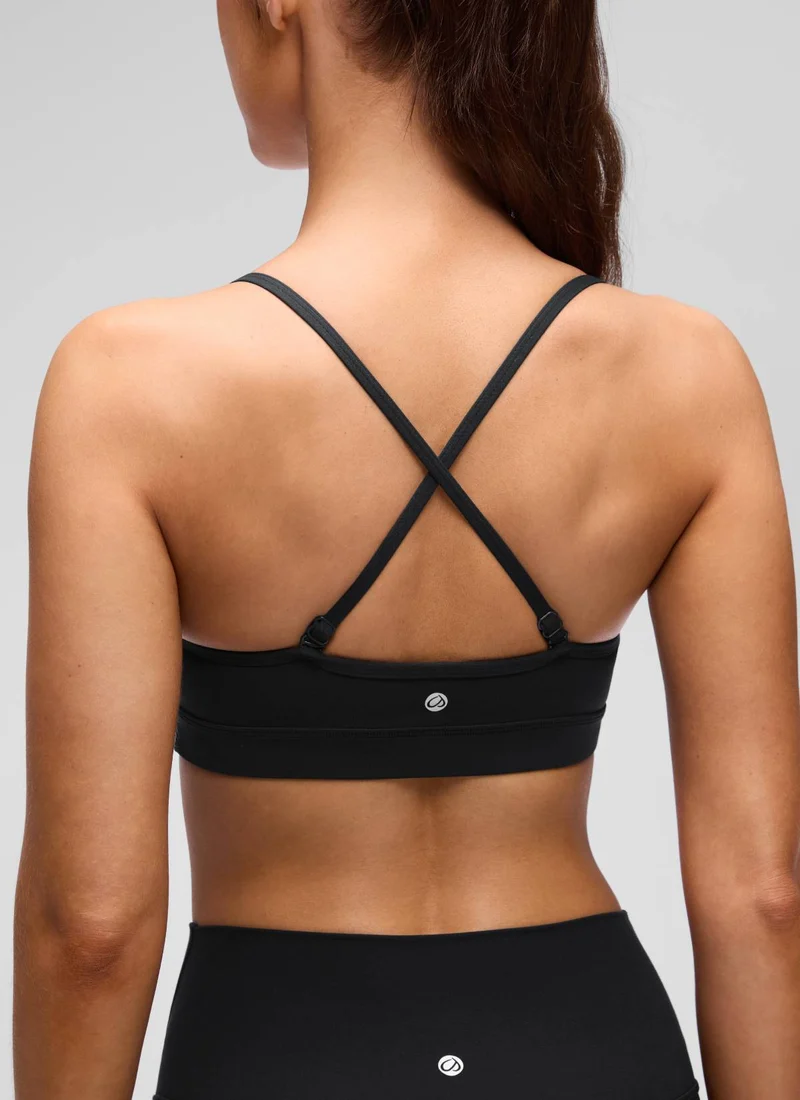 Butterluxe V Neck Spaghetti Strap Bra