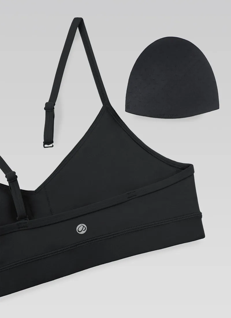 Butterluxe V Neck Spaghetti Strap Bra