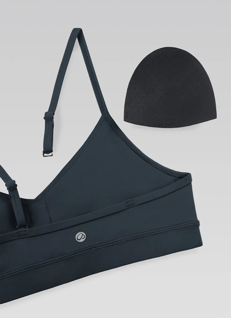 Butterluxe V Neck Spaghetti Strap Bra