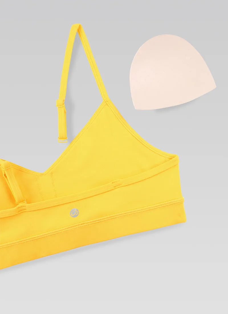 Butterluxe V Neck Spaghetti Strap Bra