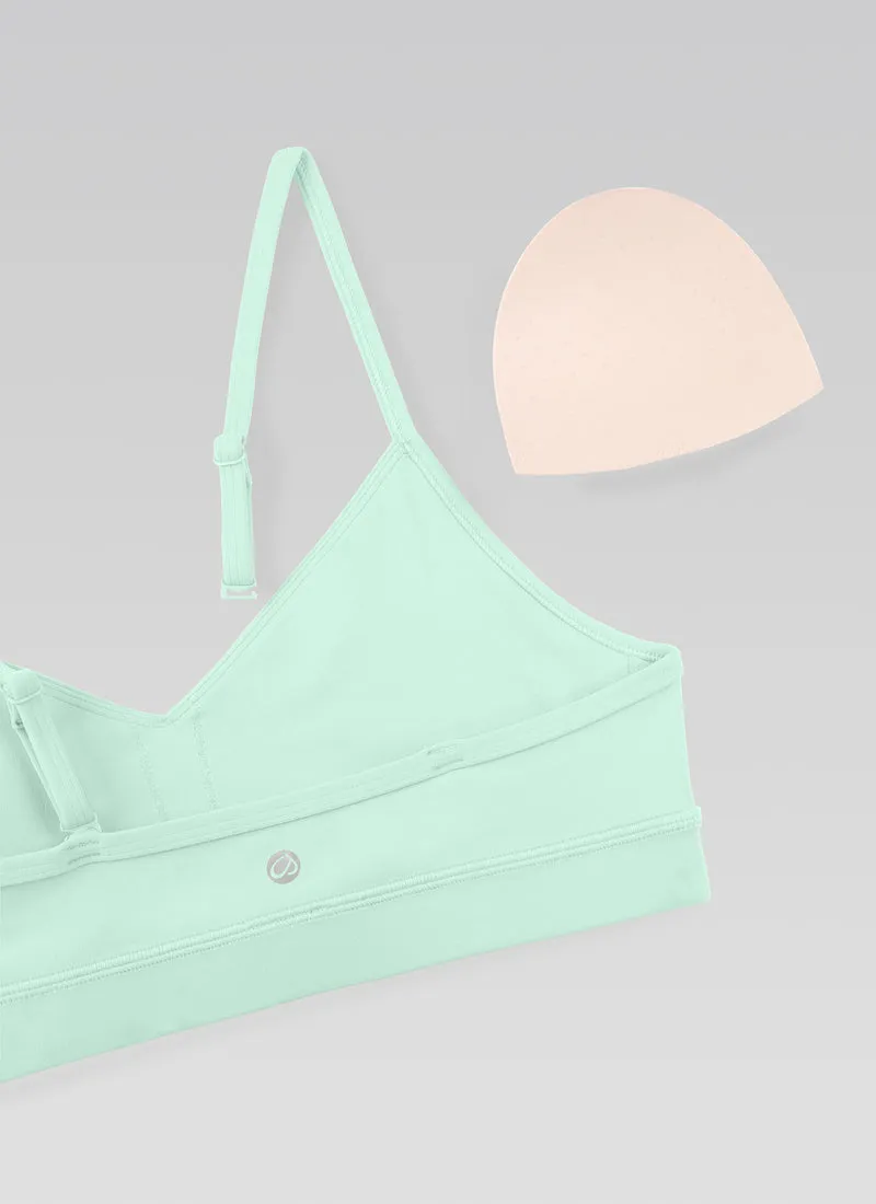 Butterluxe V Neck Spaghetti Strap Bra