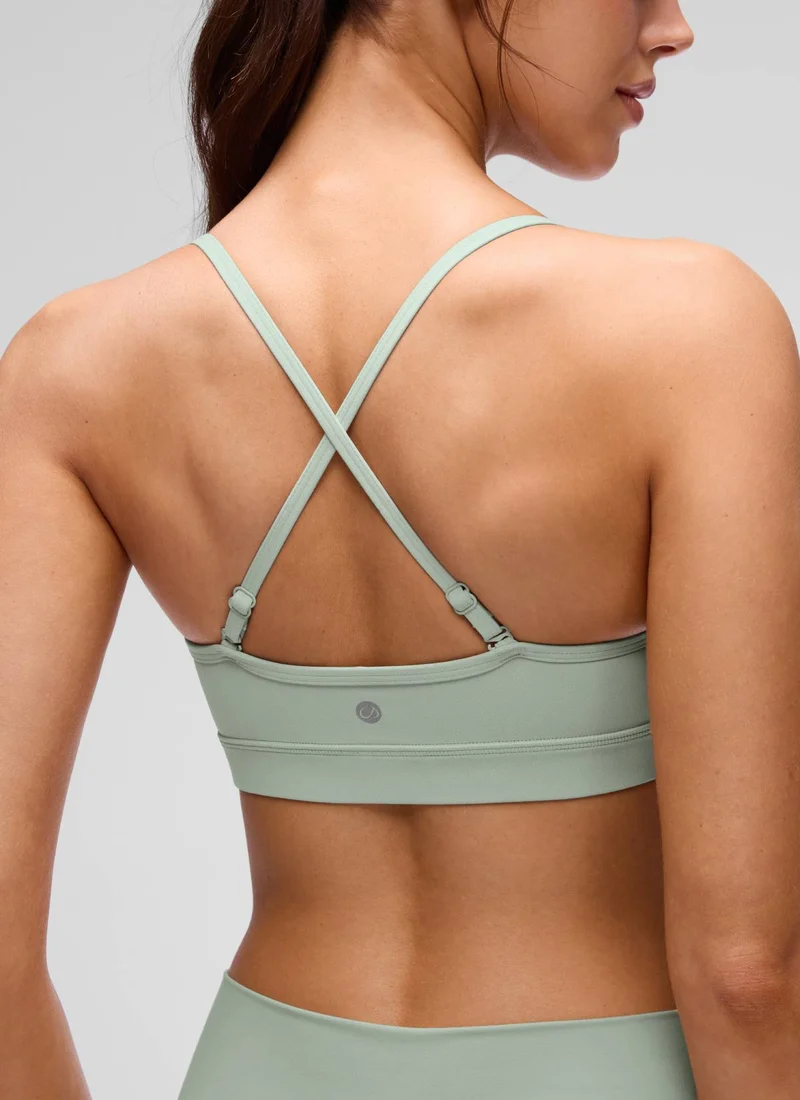 Butterluxe V Neck Spaghetti Strap Bra