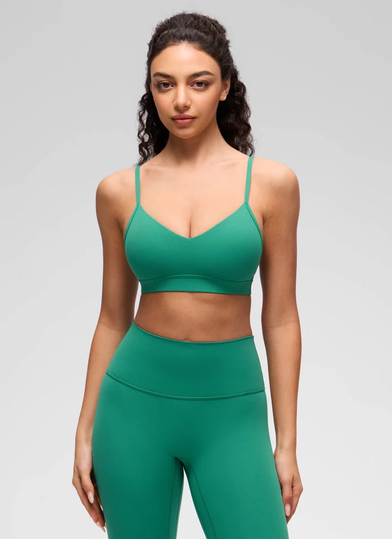 Butterluxe V Neck Spaghetti Strap Bra