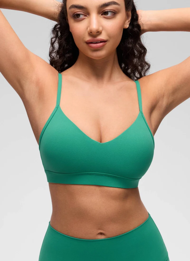 Butterluxe V Neck Spaghetti Strap Bra