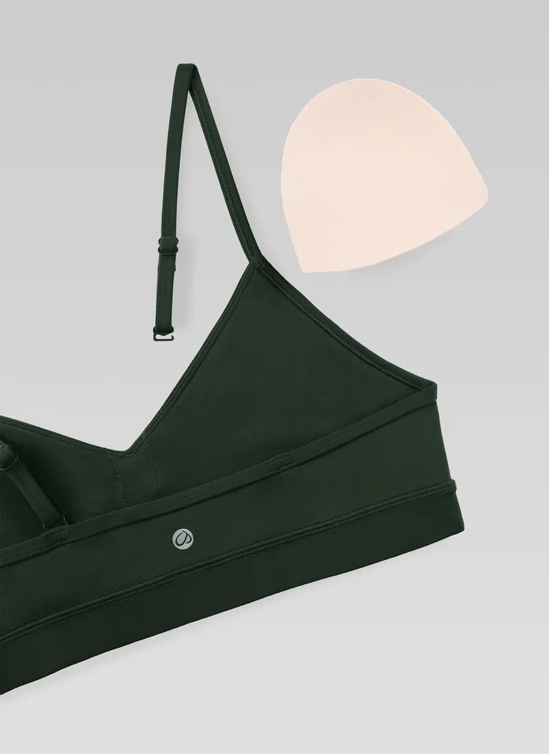 Butterluxe V Neck Spaghetti Strap Bra