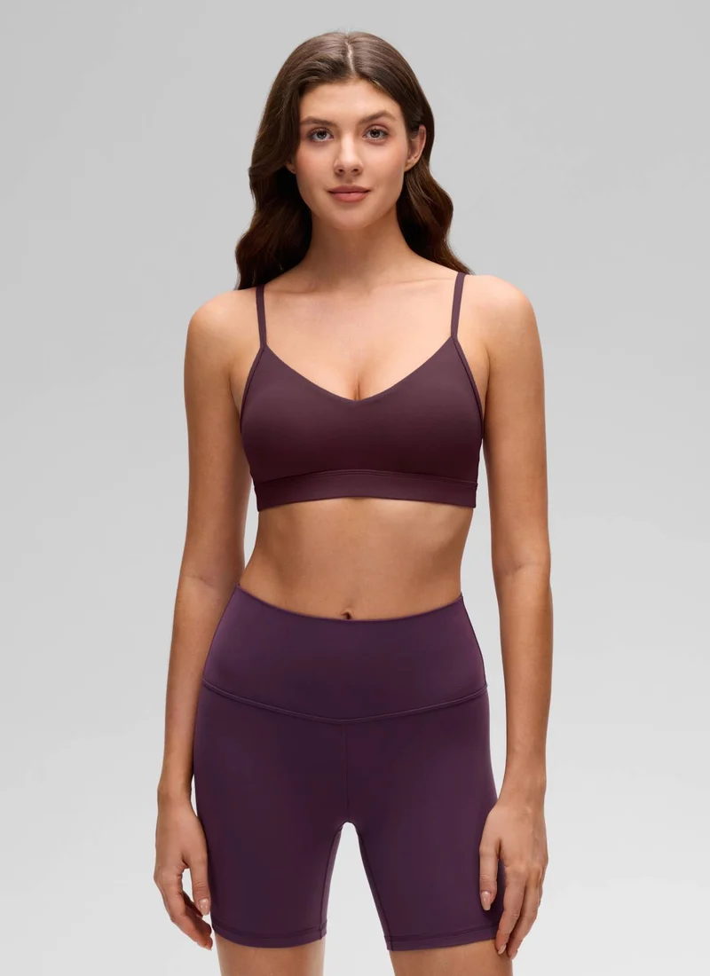 Butterluxe V Neck Spaghetti Strap Bra