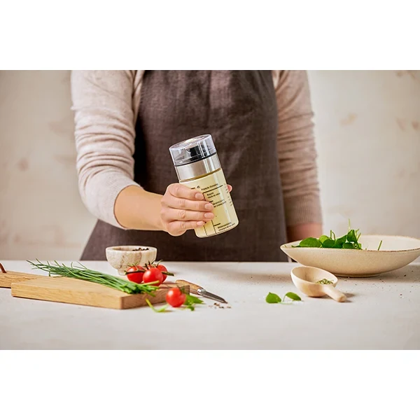 2 mélangeurs pour sauce à salade en verre Betty Bossi