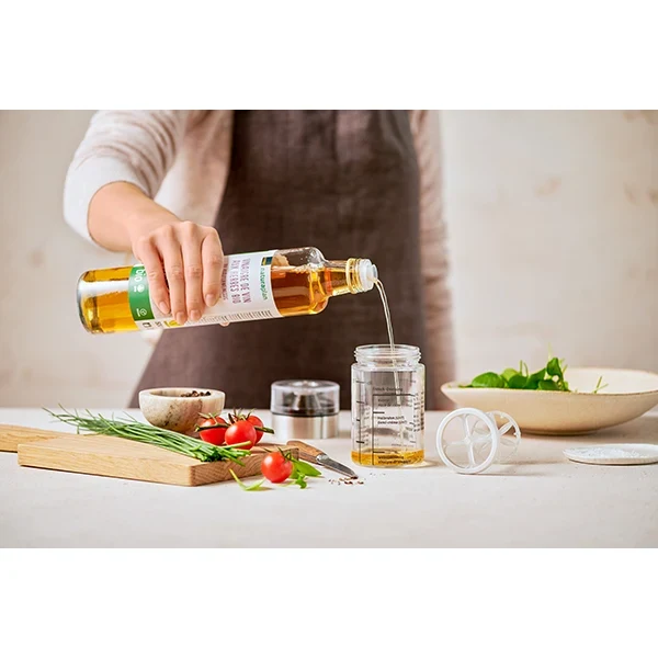 2 mélangeurs pour sauce à salade en verre Betty Bossi