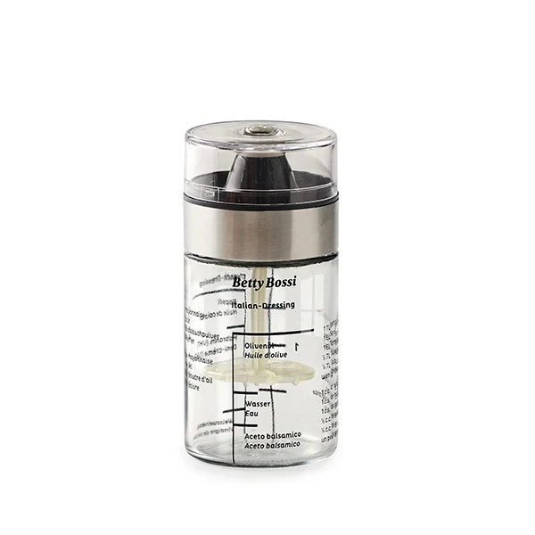 2 mélangeurs pour sauce à salade en verre Betty Bossi