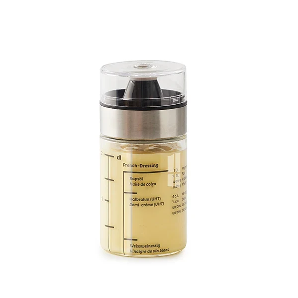 2 mélangeurs pour sauce à salade en verre Betty Bossi