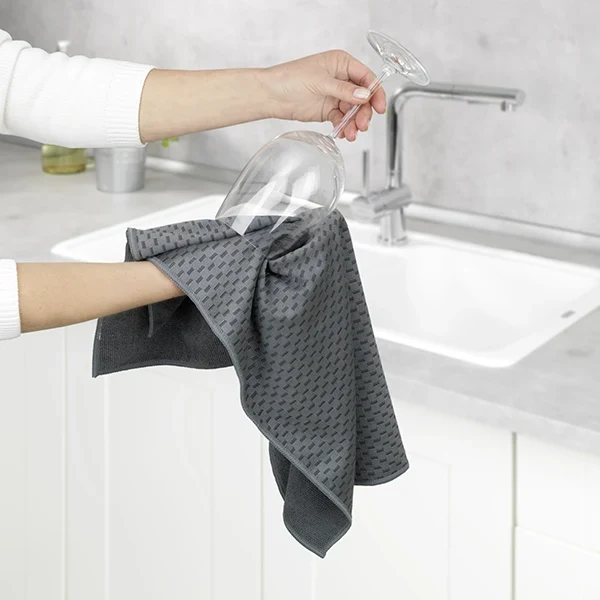 2 torchons en microfibre 40 x 60 cm Wenko by Maximex