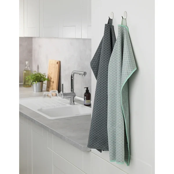 2 torchons en microfibre 40 x 60 cm Wenko by Maximex