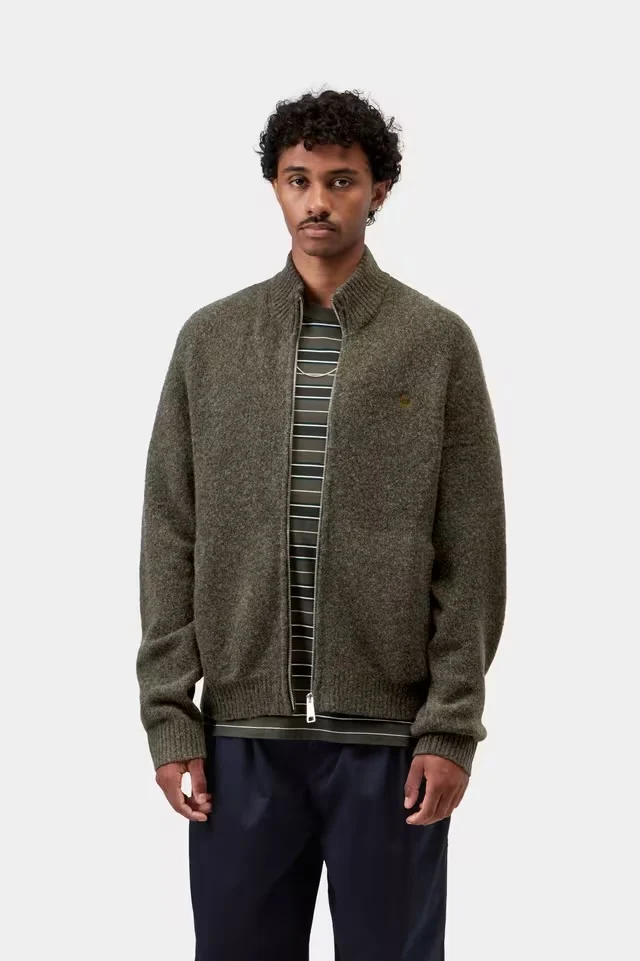 Curtis Sweater Jacket Shungite