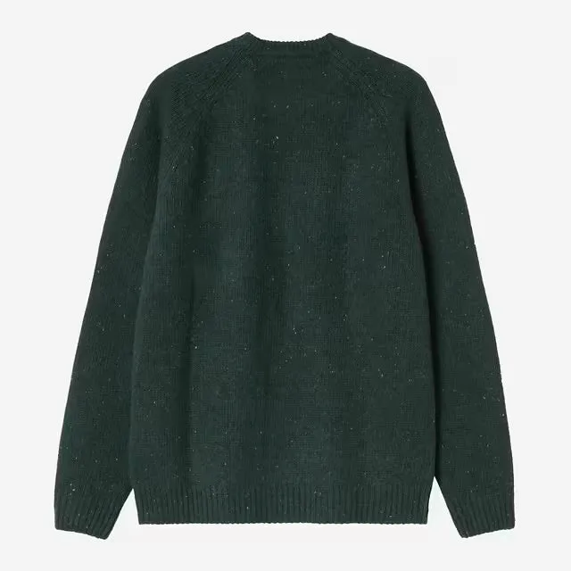 Anglistic Sweater Dark Scarab