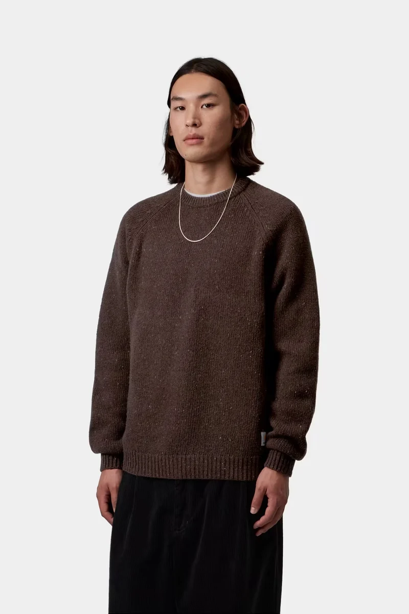 Anglistic Sweater Tobacco