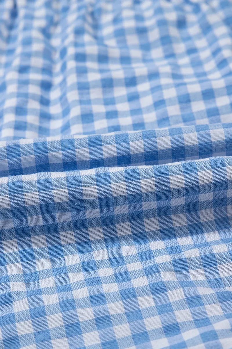 Short taille haute à carreaux vichy