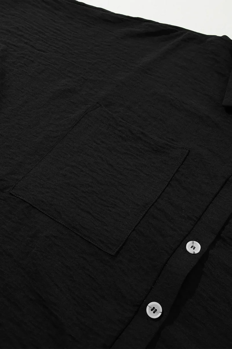 Combinaison à col demi-boutonné