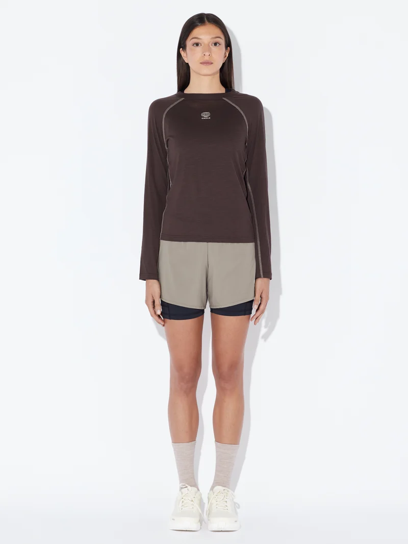 T-shirt Manches Longues Femme Aerowool