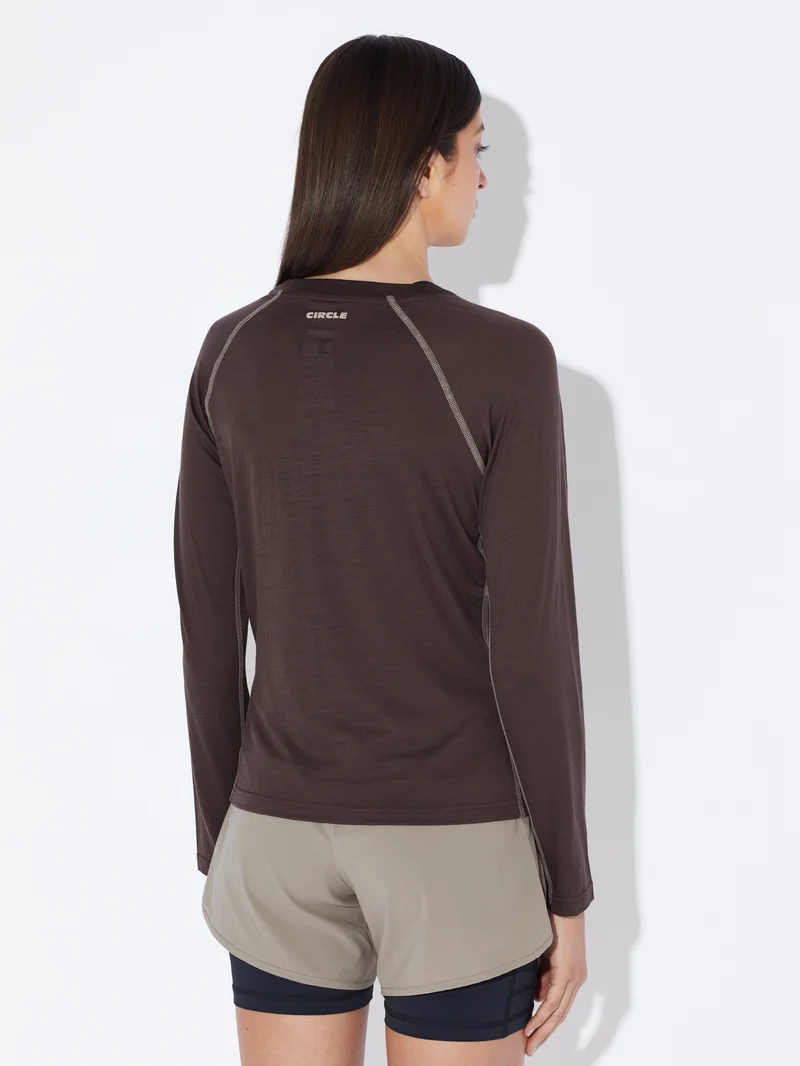T-shirt Manches Longues Femme Aerowool