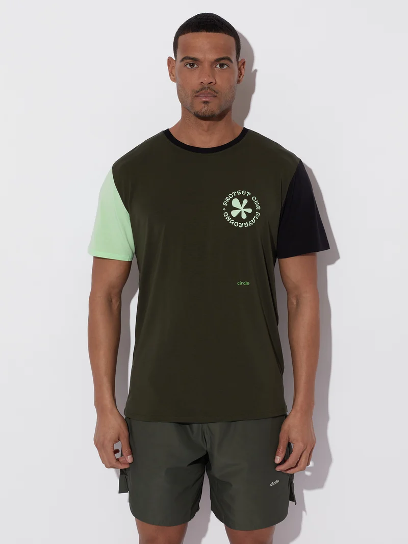 T-shirt Iconic Color Block
