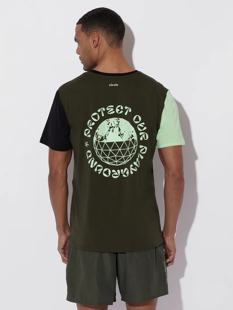 T-shirt Iconic Color Block