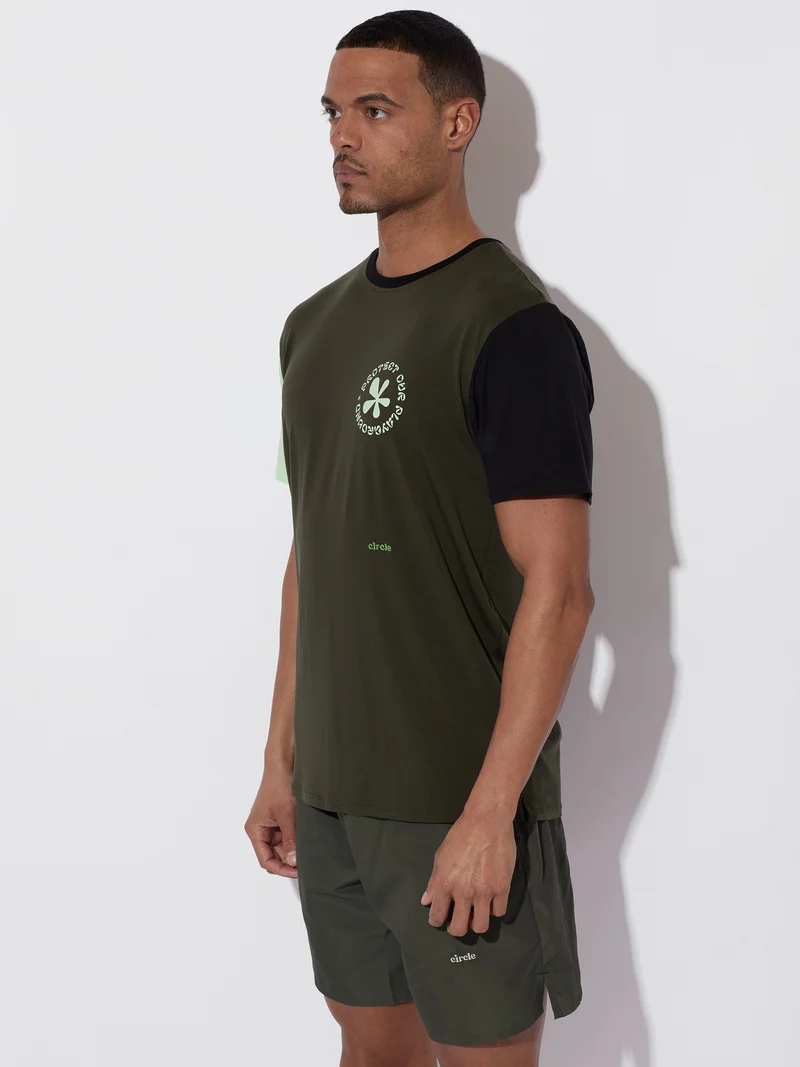 T-shirt Iconic Color Block