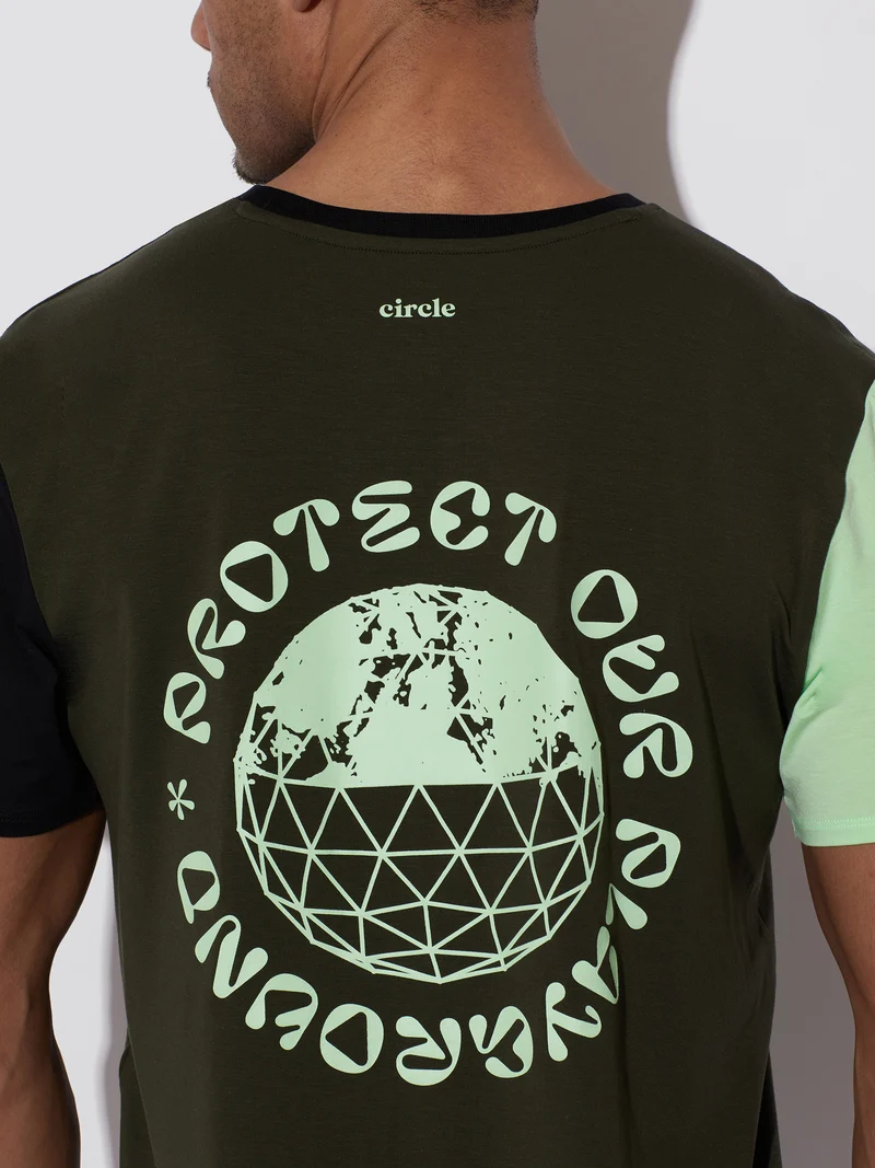 T-shirt Iconic Color Block