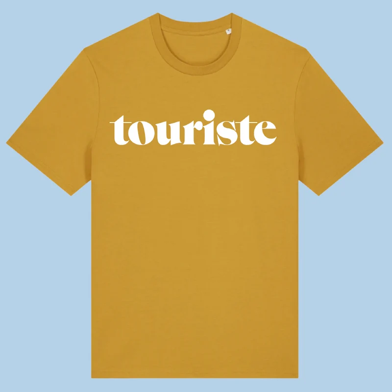 Tee-Shirt Touriste Ocre