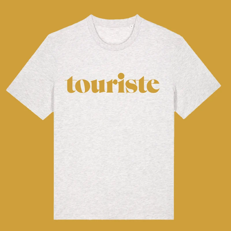 Tee-Shirt Touriste Gris