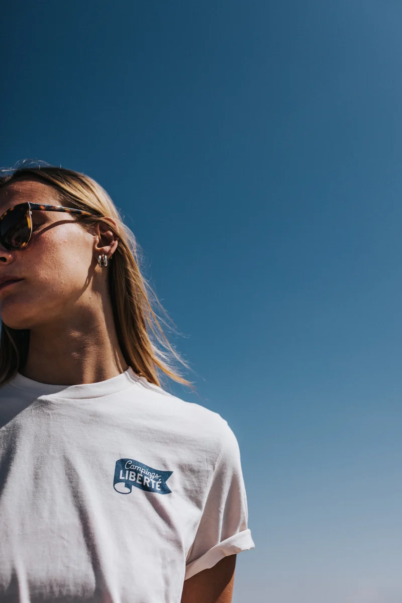 Tee-shirt Camping Liberté