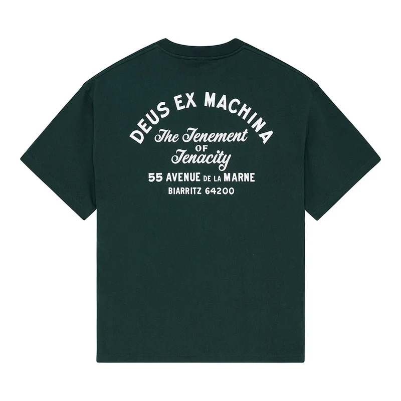 Biarritz Sign Tee Racing Green